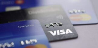 Opções de cartão de crédito online