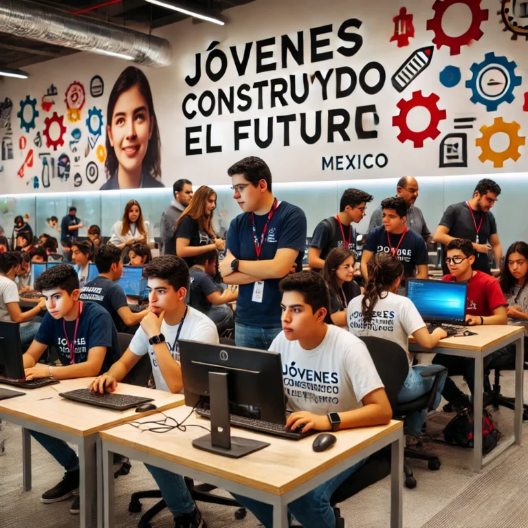 Programa Jóvenes Construyendo el Futuro - Landing Page MX