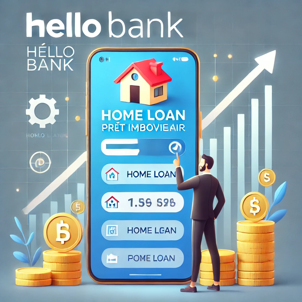 Hello Bank : votre chance pour un prêt immobilier