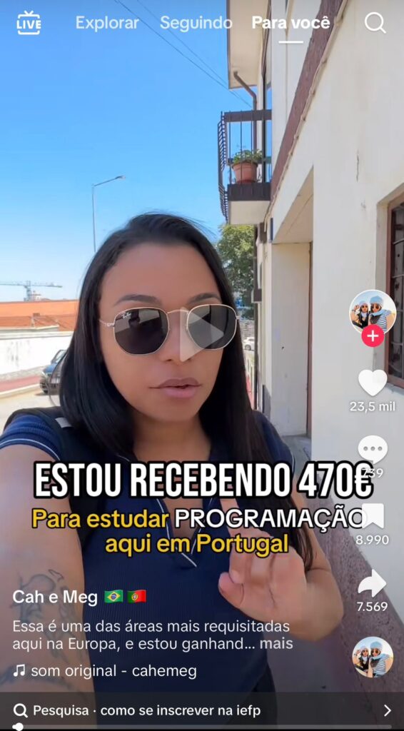 "Minha Experiência Estudando Programação em Portugal."