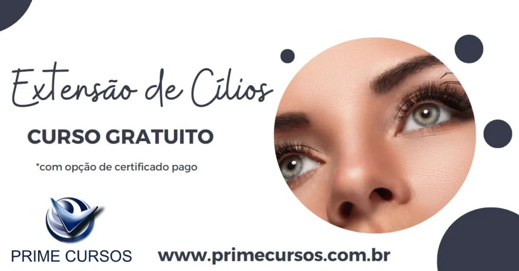 Curso de Extensão de Cílios Online Grátis: A sua Chance de Aprender uma Nova Profissão 