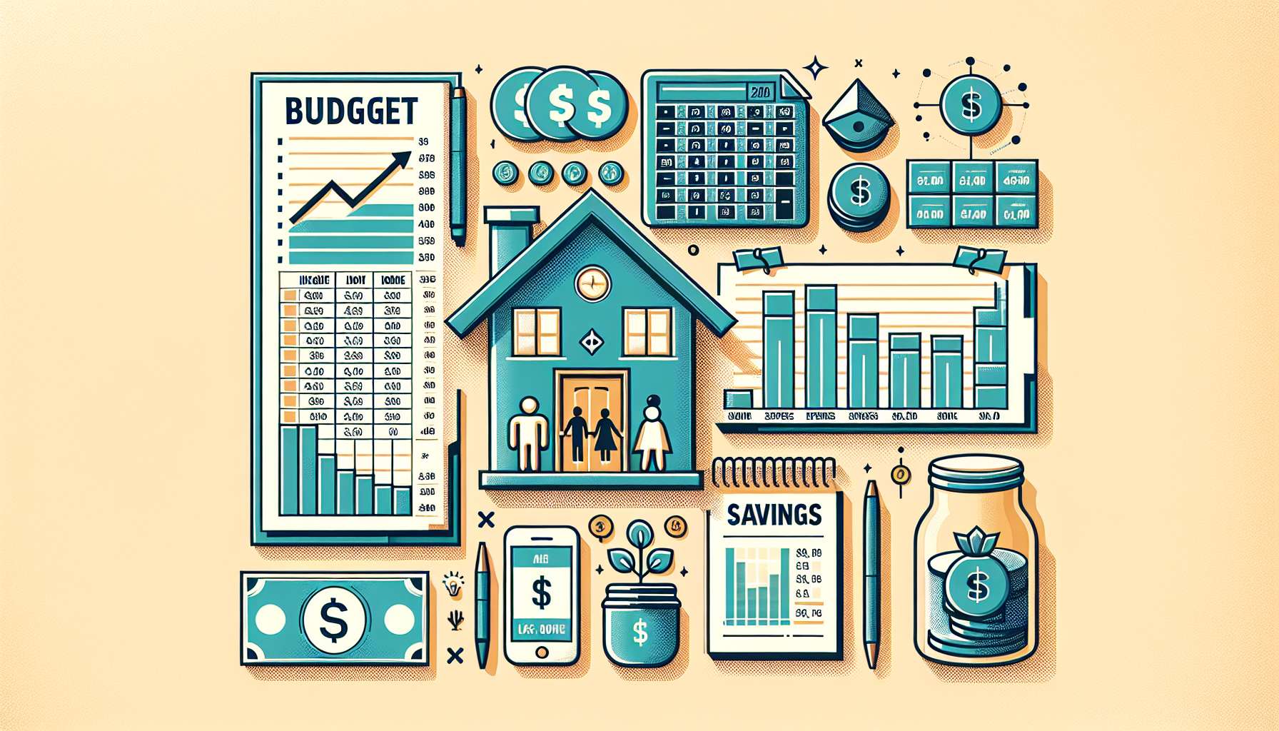 Como Elaborar e Sustentar um Orçamento Familiar para a Estabilidade Financeira