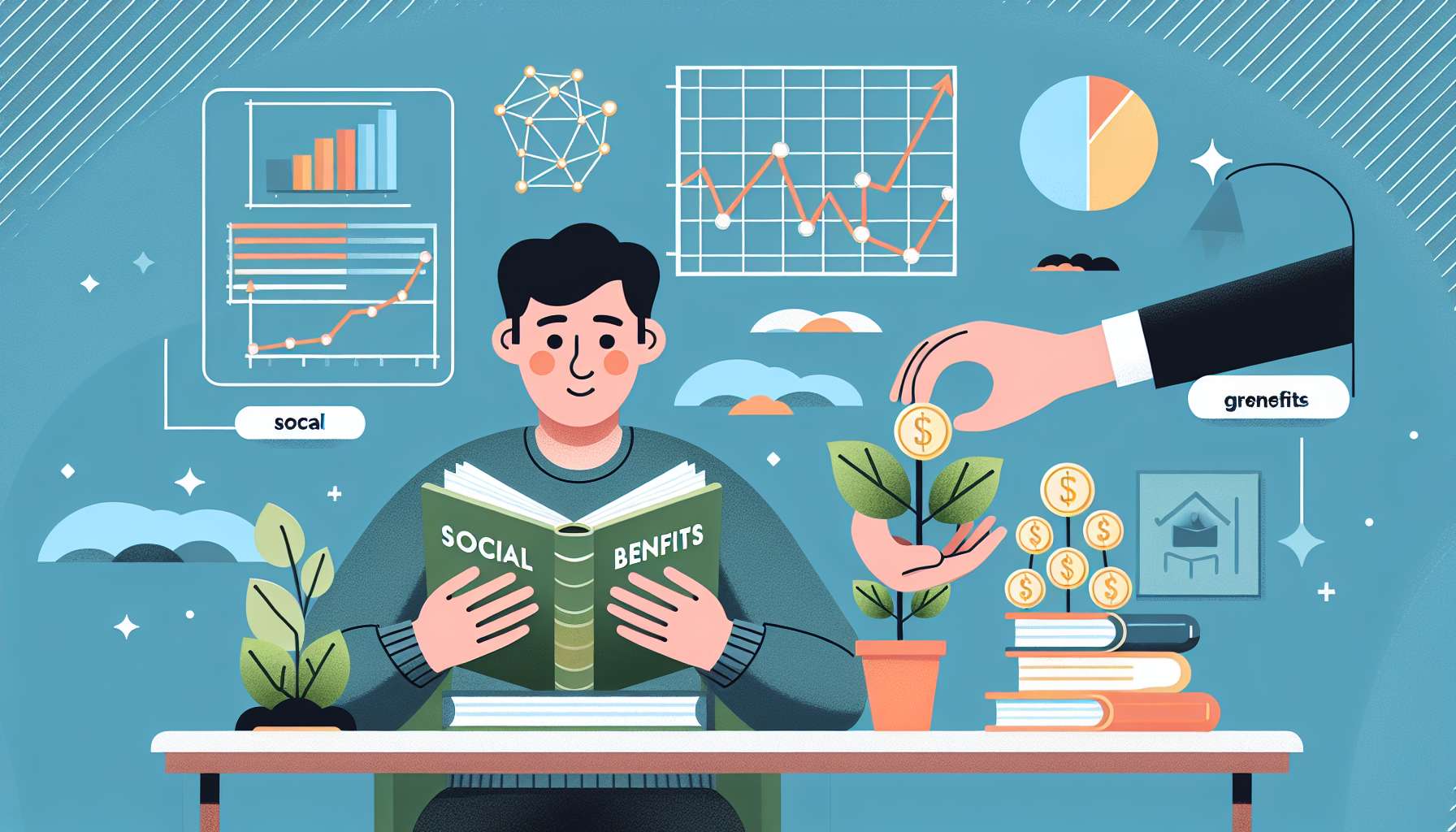 Aproveite Benefícios Sociais e Cresça com Educação Financeira e Investimentos!