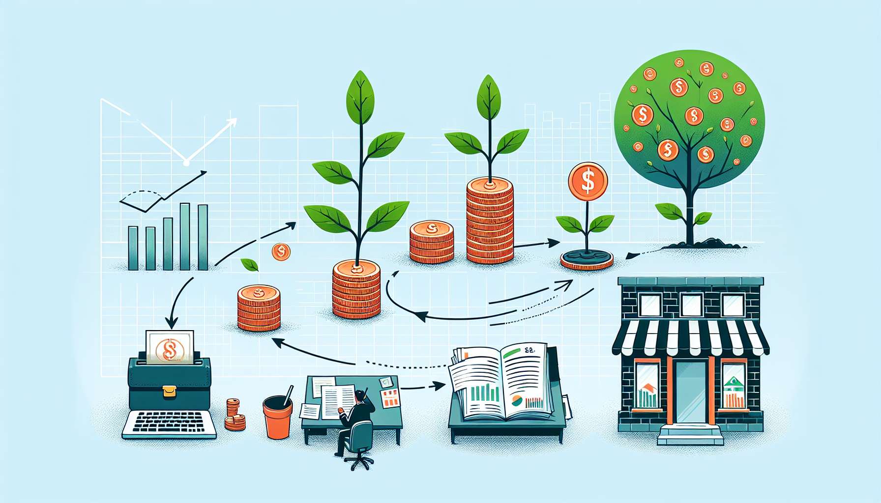 Transformação Financeira: Da Organização ao Sucesso nos Negócios