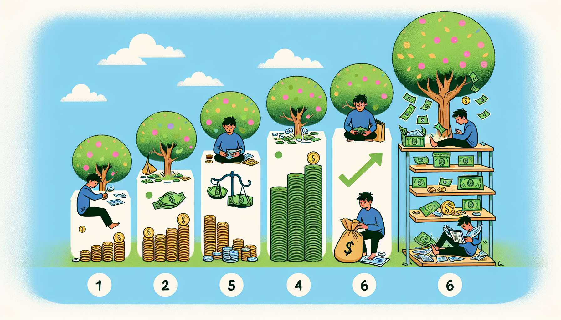 Transforme Sua Educação Financeira em 7 Passos e Alcance a Estabilidade