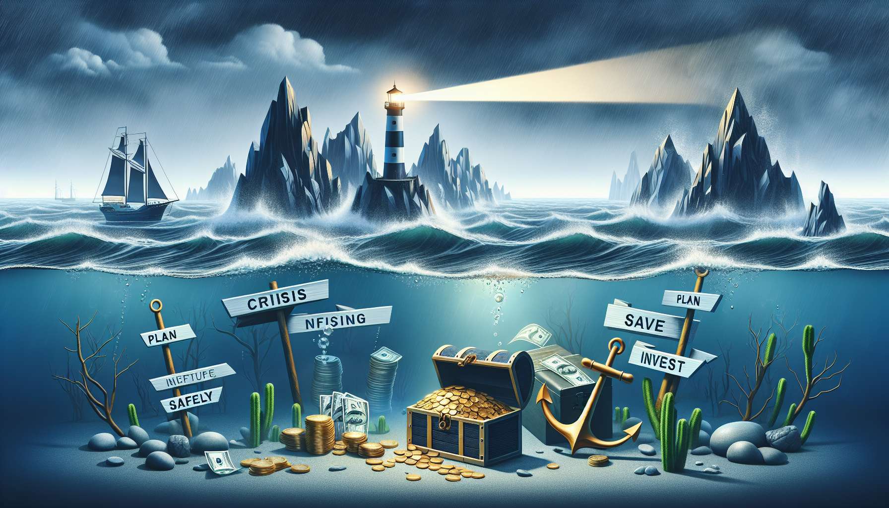 Crise Financeira: Estratégias Seguras para Planejar, Poupar e Investir