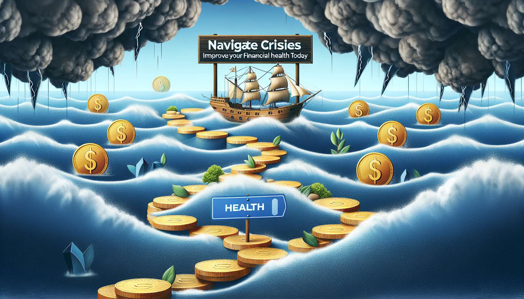 Como Navegar Crises e Fortalecer Sua Saúde Financeira